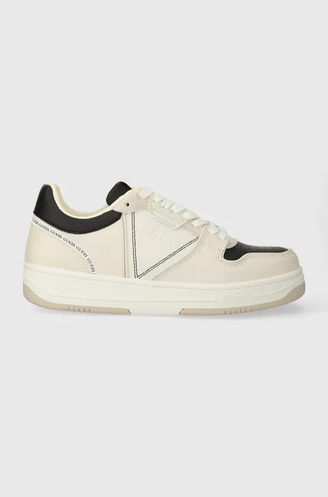 Guess sneakers ANCONA LOW culoarea bej FMPANC ELE12