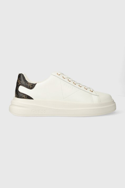 Guess sneakers ELBA culoarea alb FMPVIB LEA12