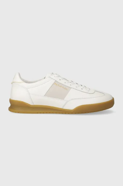 Δερμάτινα αθλητικά παπούτσια PS Paul Smith Dover χρώμα: άσπρο