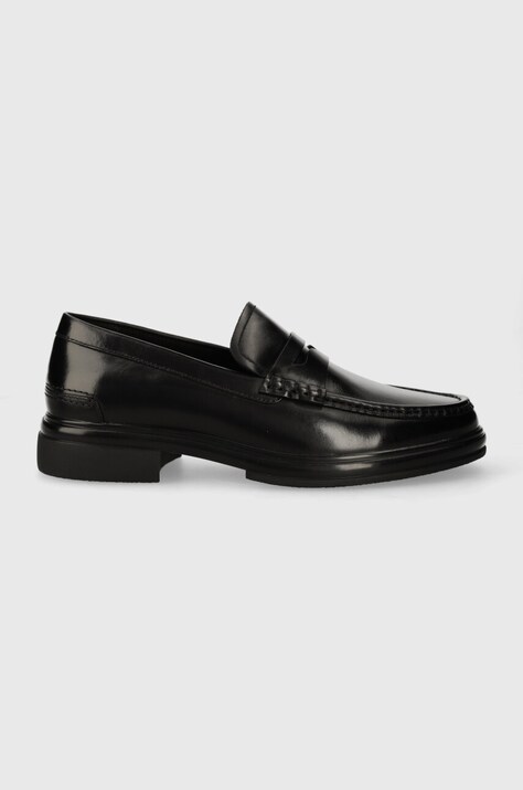 Кожаные мокасины Aldo TUCKER мужские цвет чёрный