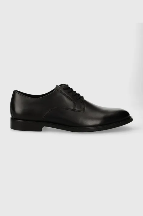 Шкіряні туфлі Aldo HANFORDD чоловічі колір чорний