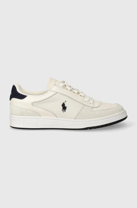 Polo Ralph Lauren sneakers Polo Crt Pp culoarea alb, 809923930001