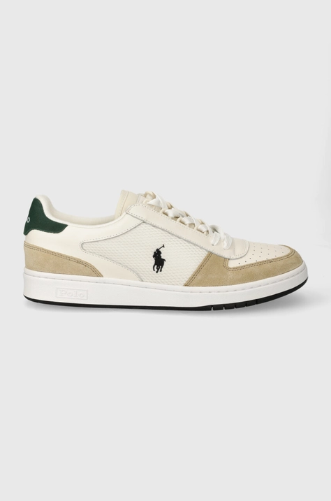 Polo Ralph Lauren sneakers Polo Crt Pp culoarea bej, 809923930004