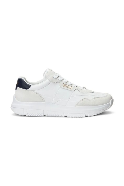 Polo Ralph Lauren sneakersy skórzane Spa Racer100 kolor biały 809931239001