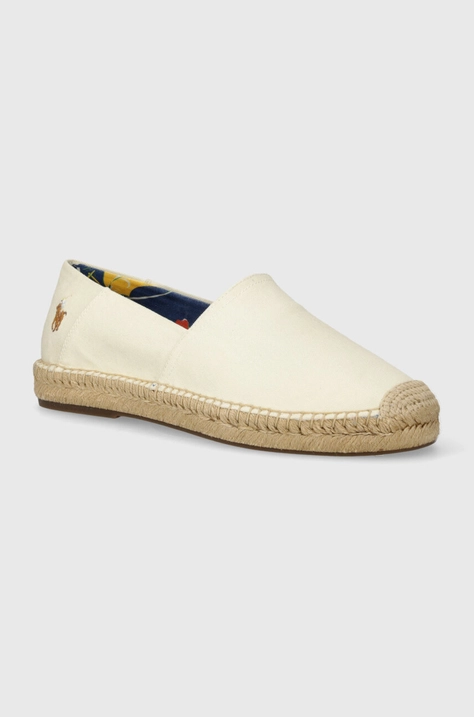 Espadrile Polo Ralph Lauren Cevio Slip boja: bež, 803932163002