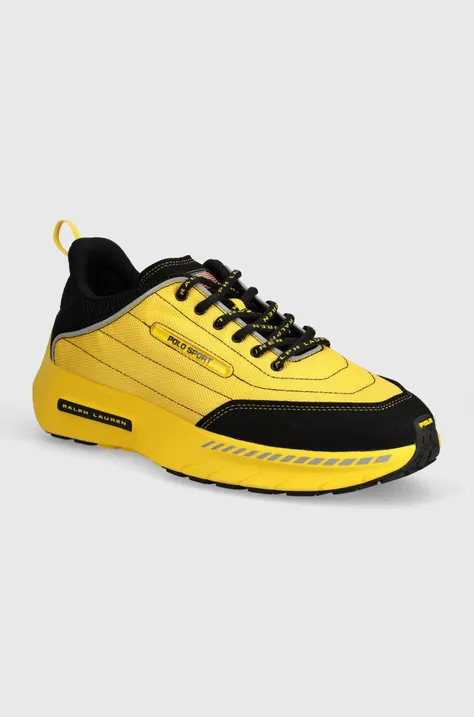 Sneakers boty Polo Ralph Lauren Ps 250 žlutá barva, 809931898004