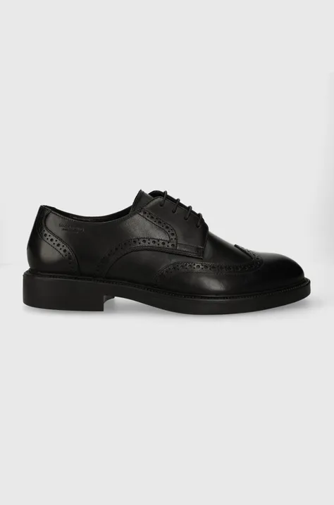 Vagabond Shoemakers półbuty skórzane ALEX M męskie kolor czarny 5766.101.20