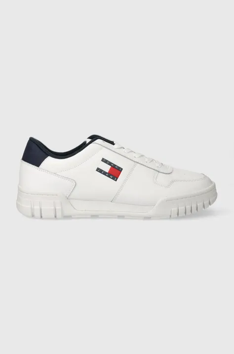 Sneakers boty Tommy Jeans TJM CUPSOLE ESS bílá barva, EM0EM01396
