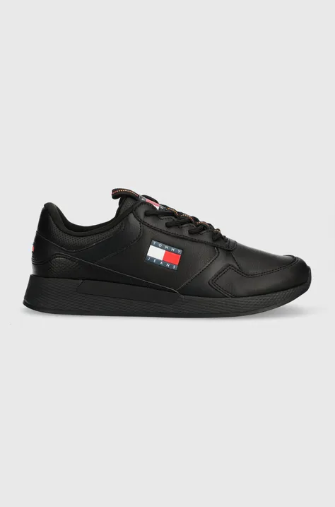 Tommy Jeans sneakers TOMMY JEANS FLEXI RUNNER culoarea negru, EM0EM01409