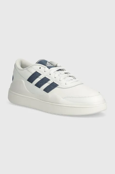 Kožené tenisky adidas OSADE biela farba, ID3100