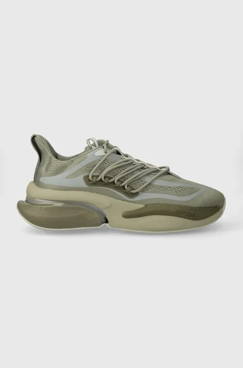 Sneakers boty adidas AlphaBoost zelená barva, IG3638