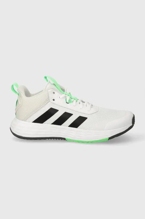 Παπούτσια μπάσκετ adidas Performance Own the Game 2.0 χρώμα: άσπρο