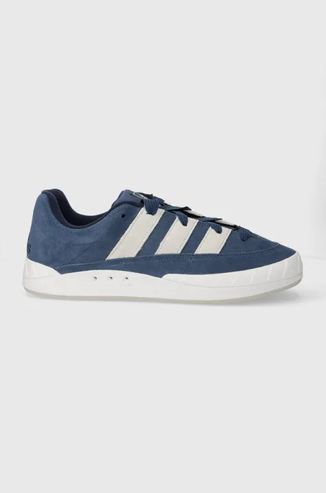 Замшевые кроссовки adidas Originals Adimatic цвет синий IF8794