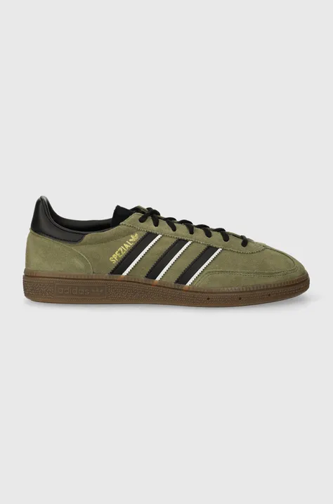 Σουέτ αθλητικά παπούτσια adidas Originals Handball Spezial χρώμα: πράσινο, IG6183