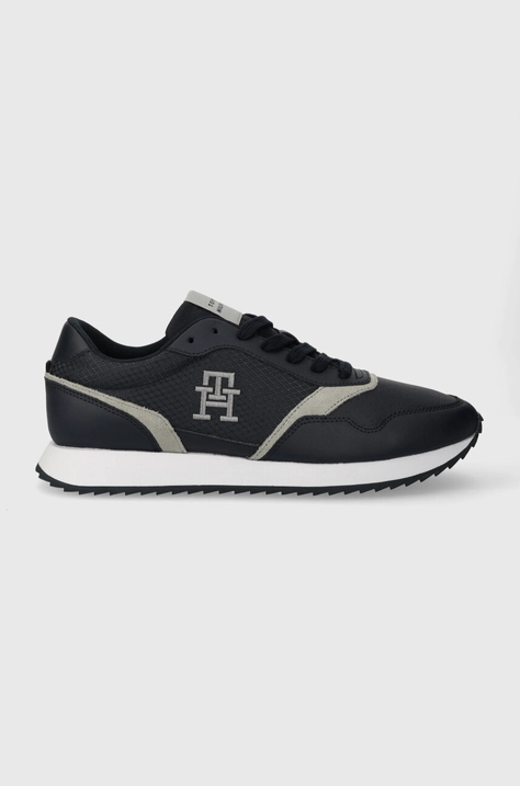 Tenisice Tommy Hilfiger RUNNER EVO MIX LTH MIX boja: tamno plava, FM0FM04887