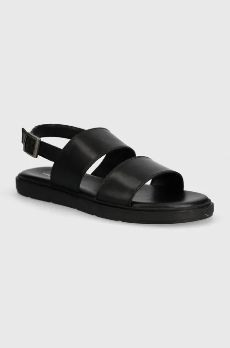 Kožené sandály Vagabond Shoemakers MASON pánské, černá barva, 5765-201-20