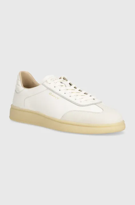 Δερμάτινα αθλητικά παπούτσια Gant Cuzmo χρώμα: άσπρο, 28631480.G29