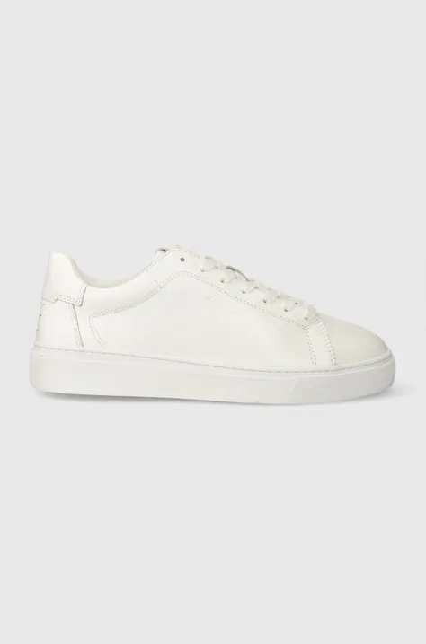 Kožené sneakers boty Gant Mc Julien bílá barva, 28631555.G172