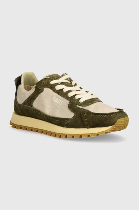 Gant sneakers Lucamm culoarea verde, 28633515.G719