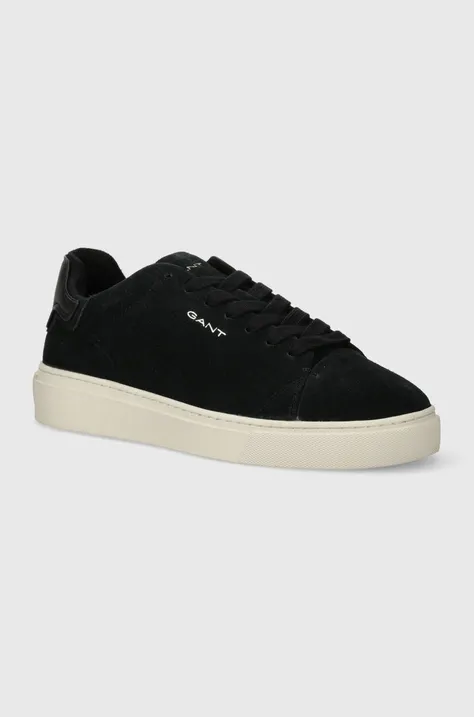 Semišové sneakers boty Gant Mc Julien černá barva, 28633520.G00