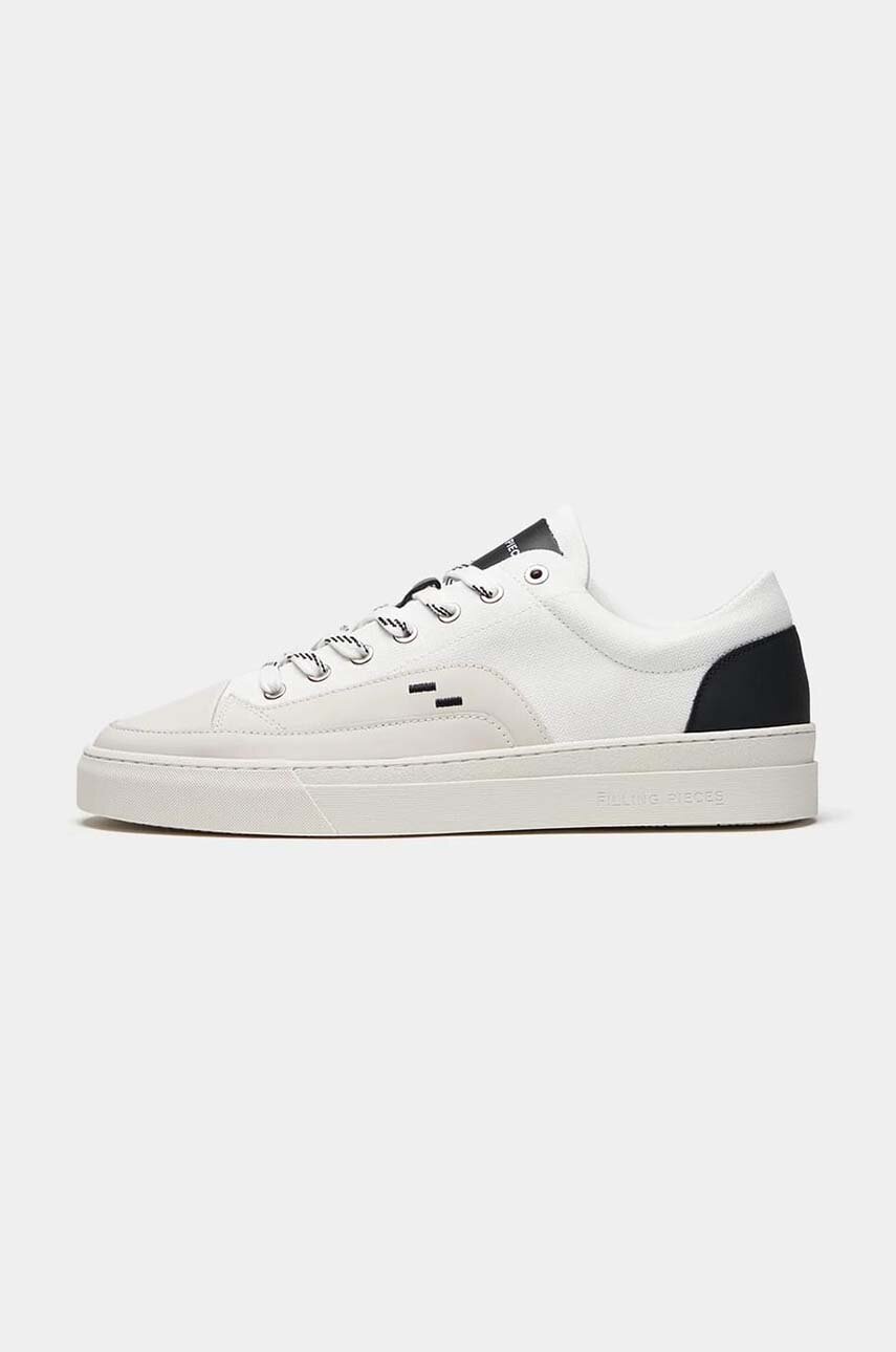 Filling Pieces tenisi Riviera Low barbati, culoarea alb, 90223101901