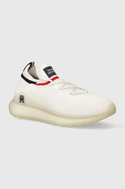 Tommy Hilfiger sneakersy FUTURUNNER PREMIUM KNIT kolor biały FM0FM04943