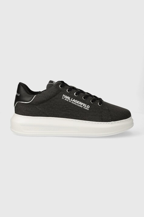 Tenisky Karl Lagerfeld KAPRI MENS černá barva, KL52519