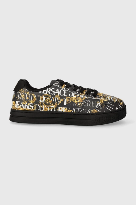 Sneakers boty Versace Jeans Couture Court 88 černá barva, 76YA3SK6 ZPA60 G89