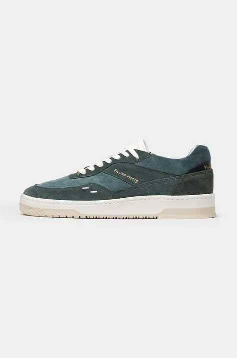 Filling Pieces suede sneakers Ace Spin Dice green color 57125751926
