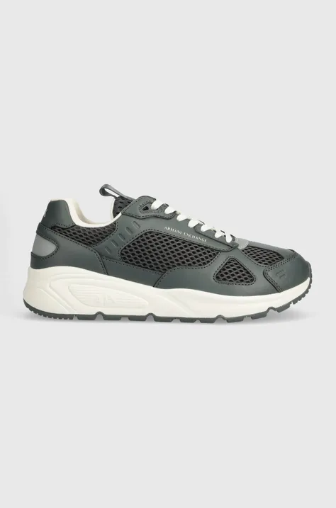 Sneakers boty Armani Exchange šedá barva, XUX206 XV809 00460