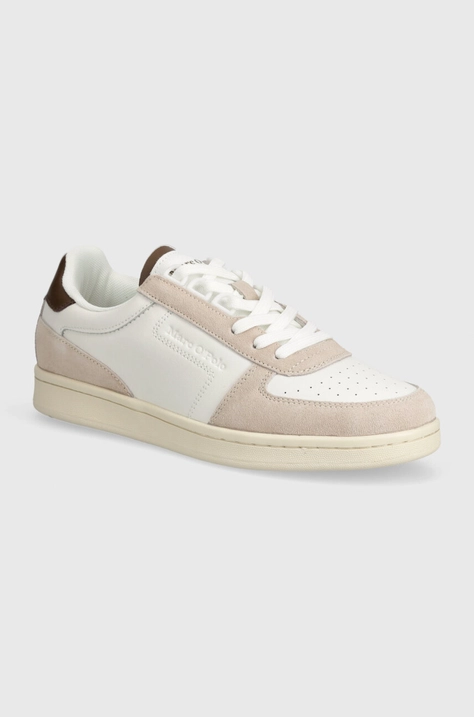 Kožené sneakers boty Marc O'Polo béžová barva, 40226153501129 NN1M3033