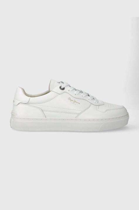 Pepe Jeans sneakers din piele PMS00009 culoarea alb, CAMDEN CLASS M