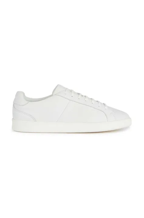 Δερμάτινα αθλητικά παπούτσια Geox U REGIO χρώμα: άσπρο, U45CHB 00085 C1000