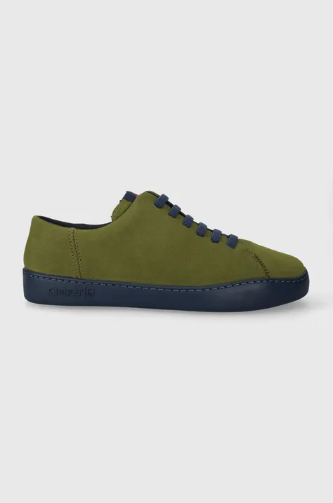 Σουέτ αθλητικά παπούτσια Camper Peu Touring χρώμα: πράσινο, K100479.048