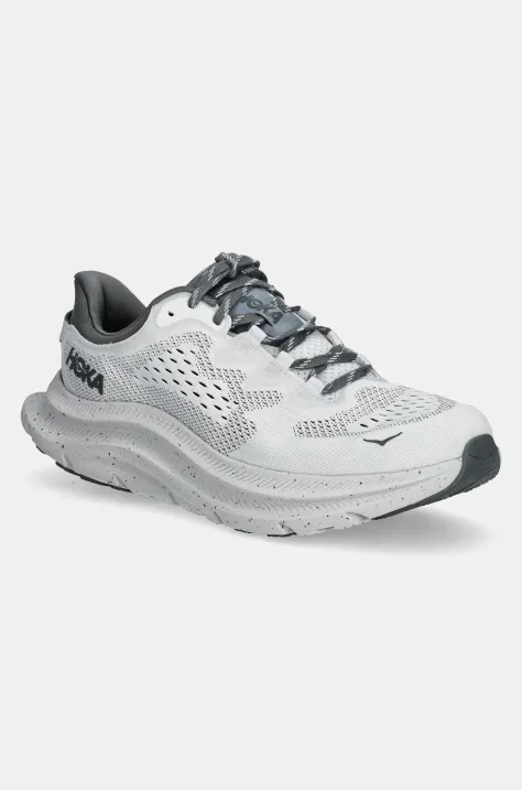 Hoka running shoes Kawana 2 gray color 1147930