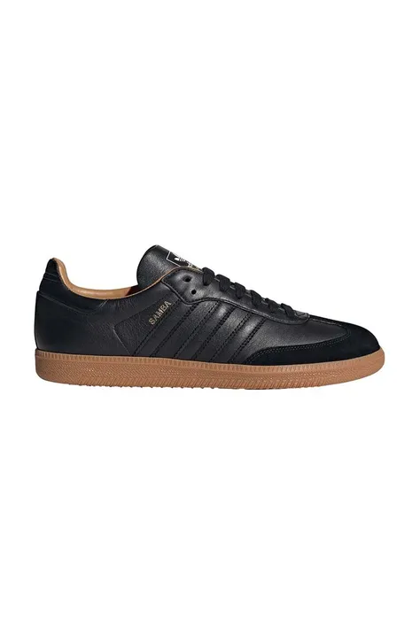 Αθλητικά παπούτσια adidas Originals Samba OG Made in Italy χρώμα: μαύρο, ID2864