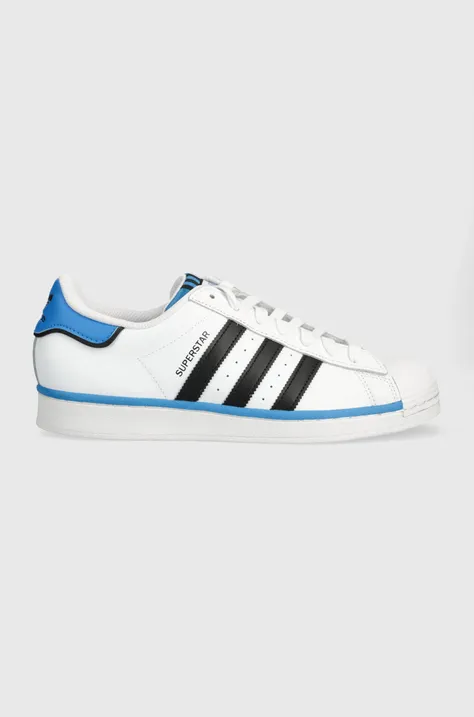 Kožené tenisky adidas Originals Superstar biela farba, IF3640