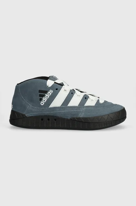 adidas Originals suede sneakers Adimatic Mid blue color IF8791