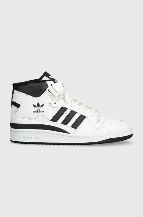 Αθλητικά adidas Originals Forum Mid χρώμα: άσπρο, IG3756