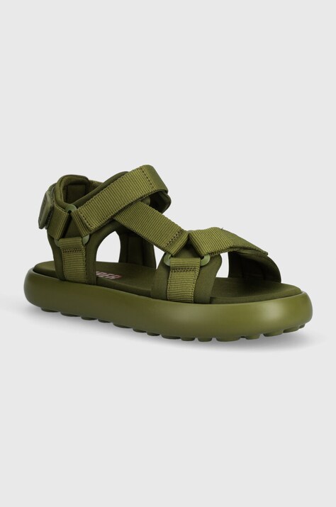 Sandály Camper Pelotas Flota Sandal pánské, zelená barva, K100942.003