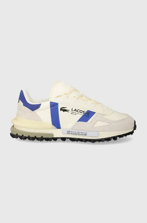 Lacoste sneakersy Elite Active Textile kolor beżowy 47SMA0021