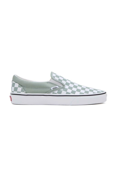 Πάνινα παπούτσια Vans Classic Slip-On χρώμα: τιρκουάζ, VN000BVZCJL1