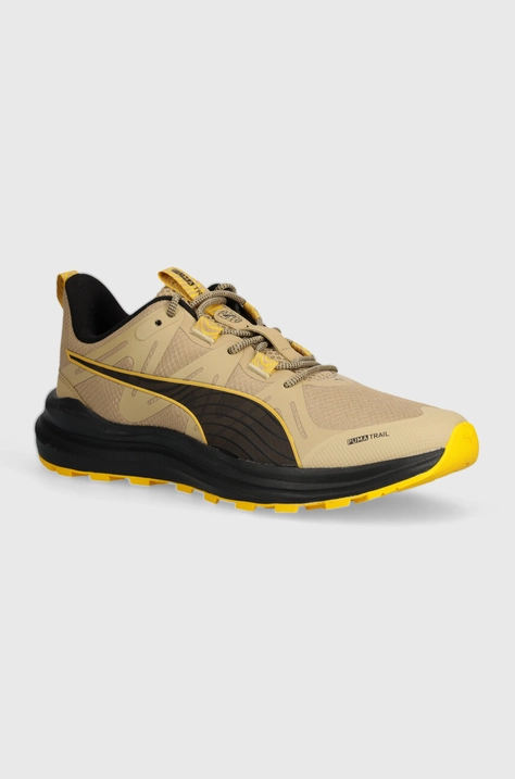 Tekaški čevlji Puma Reflect Lite Trail rjava barva, 379440