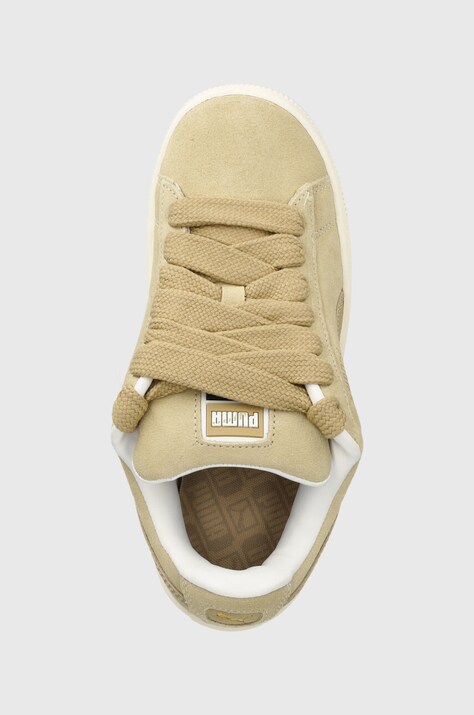 Шкіряні кросівки Puma Suede XL — SS24-OBM1HK, бежевий — фото 4