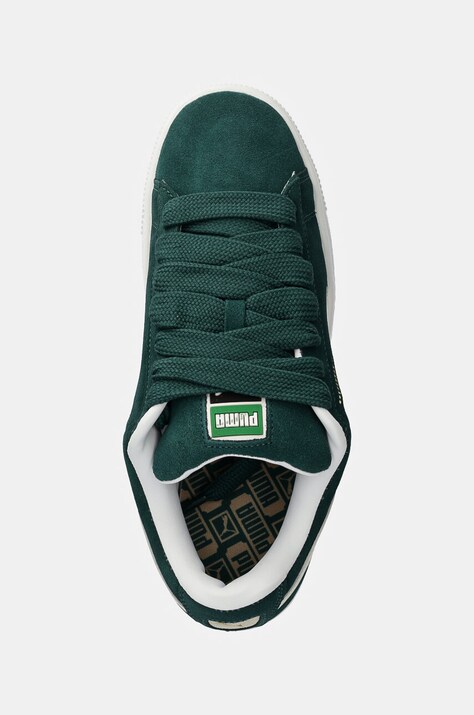 Шкіряні кросівки Puma Suede XL — SS24-OBM1HK, зелений — фото 4