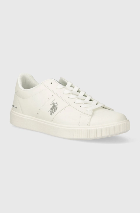 Sneakers boty U.S. Polo Assn. TYMES bílá barva, TYMES009M 4Y1