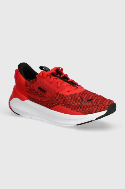 Puma pantofi de alergat Softride Symmetry culoarea roșu, 379582