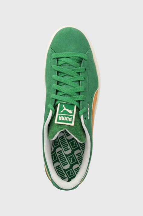 Замшеві кросівки Puma Suede Patch — SS24-OBM1JJ, зелений — фото 4