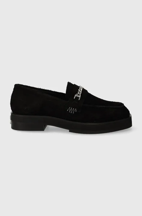 Велурени мокасини Represent Loafer в черно MF9002.01