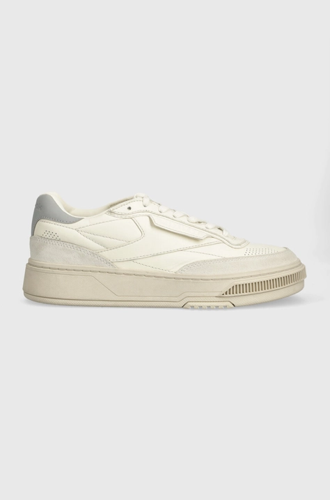 Кожаные кроссовки Reebok LTD Club C Ltd цвет бежевый RMIA04DC99LEA0090105